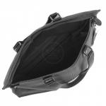 Портфель мужской натуральная кожа 1899-1,  1отд+отд д/ноут,  1внутр/карм,  2внеш/карм,  черный 221694