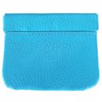 Футляр для монет Premier-F-6 натуральная кожа голубой флотер (324)  212580