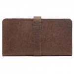 Портмоне мужское Croco-ПР-1055 натуральная кожа 2 отд,  7 карм,  коричневый тем крейзи хорс (220)  218248