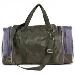 Сумка дорожная ЗФТС-5194 П-420,  плеч/ремень,  зеленый/серый 185409