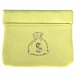Футляр для монет Premier-F-6 натуральная кожа желтый флотер (321)  212581