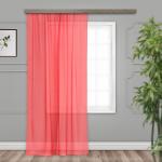 Штора вуаль 150*260 см красная