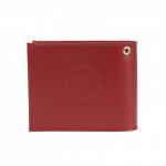 Обложка Croco-у-600 (для удостоверения)  натуральная кожа красный матовый (16)  221764