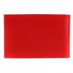 Кредитница Premier-V-119 (18 листов)  натуральная кожа алый сафьян (535)  204428