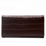 Кошелек женский искусственная кожа 1364,  молния внутри,  4отд,  12 карм,  коричневый 216362