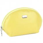 Косметичка Premier-F-91 натуральная кожа (1 отдел),  желтый флотер (321)  193697
