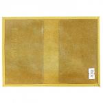 Обложка для паспорта Premier-О-8 натуральная кожа желтый флотер (321)  193722