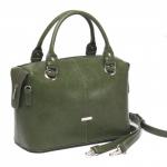Сумка женская искусственная кожа ADEL-102/2в,  1отд+карм/пер,  плечевой ремень,  олива  221726