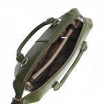 Сумка женская искусственная кожа ADEL-102/2в,  1отд+карм/пер,  плечевой ремень,  олива  221726