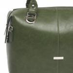 Сумка женская искусственная кожа ADEL-102/2в,  1отд+карм/пер,  плечевой ремень,  олива  221726