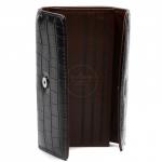 Кошелек женский искусственная кожа 1364,  молния внутри,  4отд,  12 карм,  черный 216361