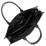 Портфель натуральная кожа MT-556-3, 1 отд+плеч рем, 2внеш карм, 4внут карм, отдел д/ноутбука,  черный матовый (4205)   185532