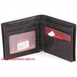 Кошелек мужской натуральная кожа A 86-797,  2отд+5 карм,  черный 136213