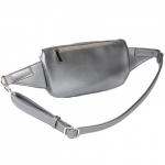 Сумка женская искусственная кожа ADEL-163 (поясная) .1отд,  ремень/пояс. серебро 219543