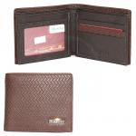 Кошелек мужской натуральная кожа A 86-Y 1001-3,   б/молнии,  2отд+6карм,  коричневый 175765