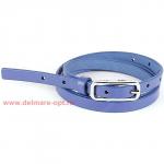 Ремень 15 мм BLACK TORTOISE жен 0200014 гладкий,  синий 131887