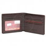Кошелек мужской натуральная кожа A 86-Y 1003-3,   б/молнии,  2отд+6карм,  коричневый 176513
