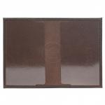 Обложка для паспорта Premier-О-8 натуральная кожа коричнево-серый сафьян (555)  218031