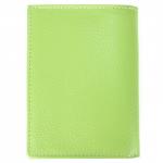 Обложка для авто+паспорт Croco-ВП-103 натуральная кожа салат флотер (124)  208471