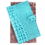 Визитница Cayman-113К н/к,  3-х рядная,  72 виз  (настольная)  бирюза КЛ (97)  197453