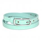 Ремень 15 мм BLACK TORTOISE жен 0201547 п/крок,  зеленая пастель 174623