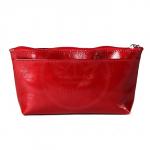 Косметичка Premier-F-92 натуральная кожа (1 отдел),  красный перламутр (136)  186889