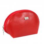 Косметичка Premier-F-91 натуральная кожа (1 отдел),  красный ладья (35)  202033