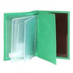 Обложка для авто+паспорт Cayman-ВП 126Л натуральная кожа зеленый яркий флотер (125)  177877