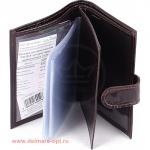 Обложка для авто+паспорт Cayman-ВП 1226К (с хляст,  двойная стенка)  натуральная кожа коричневый кайман (62)  107583