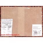 Обложка для паспорта Premier-О-8 натуральная кожа коричневый темный кайман (300)  107658