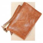 Портмоне мужское Croco-ПР-801 натуральная кожа 2 отд,  12 карм,  рем-петля,  коричневый св крек (212)  206858