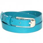 Ремень 20 мм BLACK TORTOISE жен 2200242 тисн,  морская волна 171224