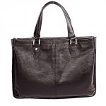 Портфель натуральная кожа MT-444-3, 3 отд/плеч рем, отдел д/ноутбука,  черный флотер (3080)   180723