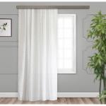 Штора Тюль жаккард Серебро белый 150*275