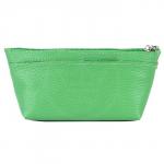 Косметичка Premier-F-93 натуральная кожа (1 отдел),  зеленый флотер (322)  193702