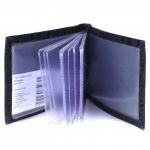 Визитница Croco-В-201  (18листов)  натуральная кожа черный КЛ (90)  215102