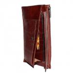 Портмоне мужское Premier-H-35 натуральная кожа 2 отд,  5 карм,  рем-петля,  коричневый игуана (84)  187721