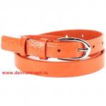 Ремень 20 мм BLACK TORTOISE жен 2201513 п/крок,  оранжевый  135360