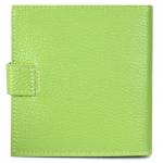 Визитница Croco-В-203 (с хляст,  2х-рядная, 32карточки)  натуральная кожа салат флотер (124)  209402