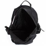 Рюкзак муж Rise-м-149,  уплот.спинка,  1отд,  3внеш карм,  черный  213383