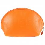 Косметичка Premier-F-91 натуральная кожа (1 отдел),  оранжевый флотер (330)  197831
