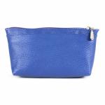 Косметичка Premier-F-92 натуральная кожа (1 отдел),  синий флотер (329)  200019