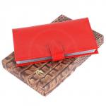 Визитница Cayman-113Л натуральная кожа 72 виз  (настольная)  алый флотер (128)  191673