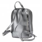 Сумка женская искусственная кожа ADEL-60/ММ  (рюкзак),  1отдел+карм/пер,  серебро 219682