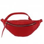 Сумка женская искусственная кожа GR-1665 поясная,  1отд,  1внут карм,  красный 220990