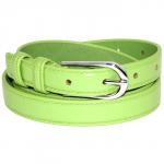 Ремень 20 мм BLACK TORTOISE жен 2230005,  глад+имит 1 стр,  зеленый 171222