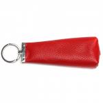 Футляр для ключей Croco-кл-503 (на молнии)  натуральная кожа алый флотер (128)  217473