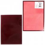 Обложка для паспорта Premier-О-8 натуральная кожа красный темный гладкий (138)  153444