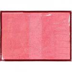 Обложка для паспорта Premier-О-8 натуральная кожа красный темный гладкий (138)  153444