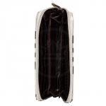 Кошелек женский искусственная кожа 007K,  на 1 молнию,  3отд,  6карм,   (клетка)  серый 175847